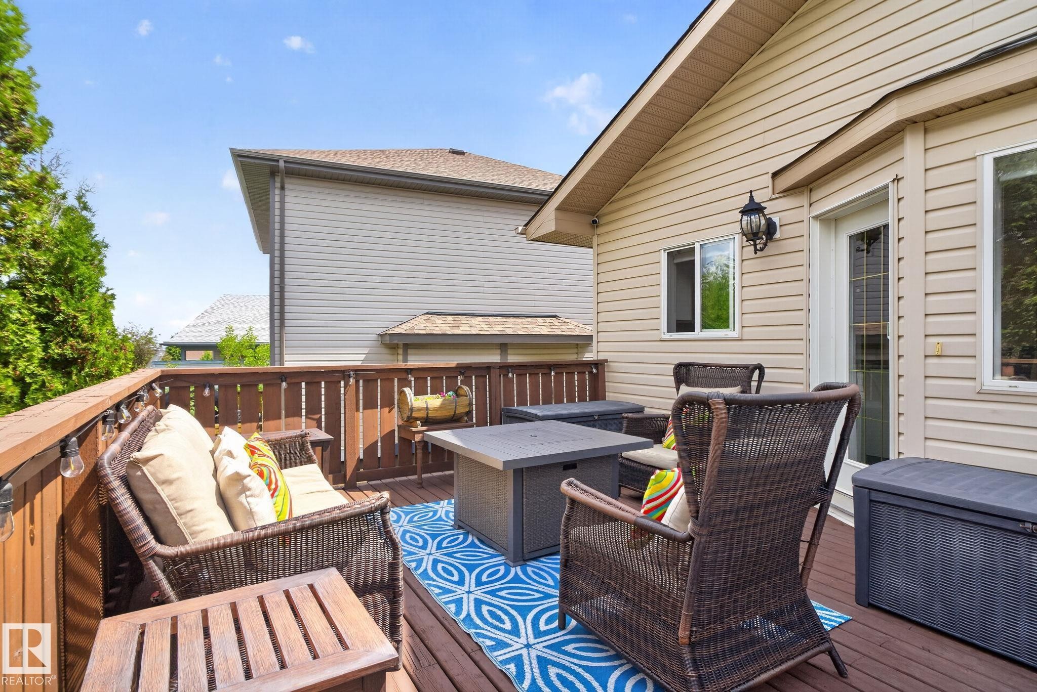 4914 152A Avenue Nw, Edmonton, AB - Outdoor With Deck Patio Veranda With Exterior