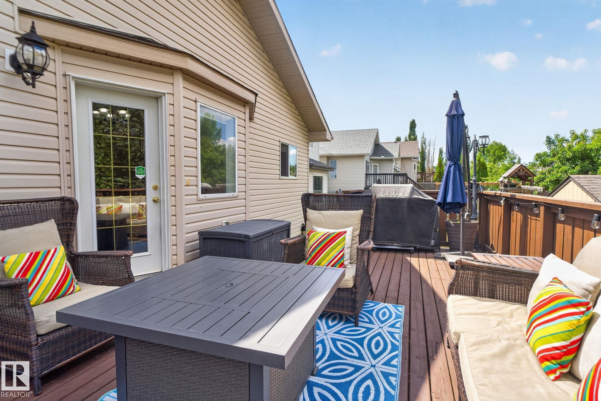 4914 152A Avenue Nw, Edmonton, AB - Outdoor With Deck Patio Veranda With Exterior