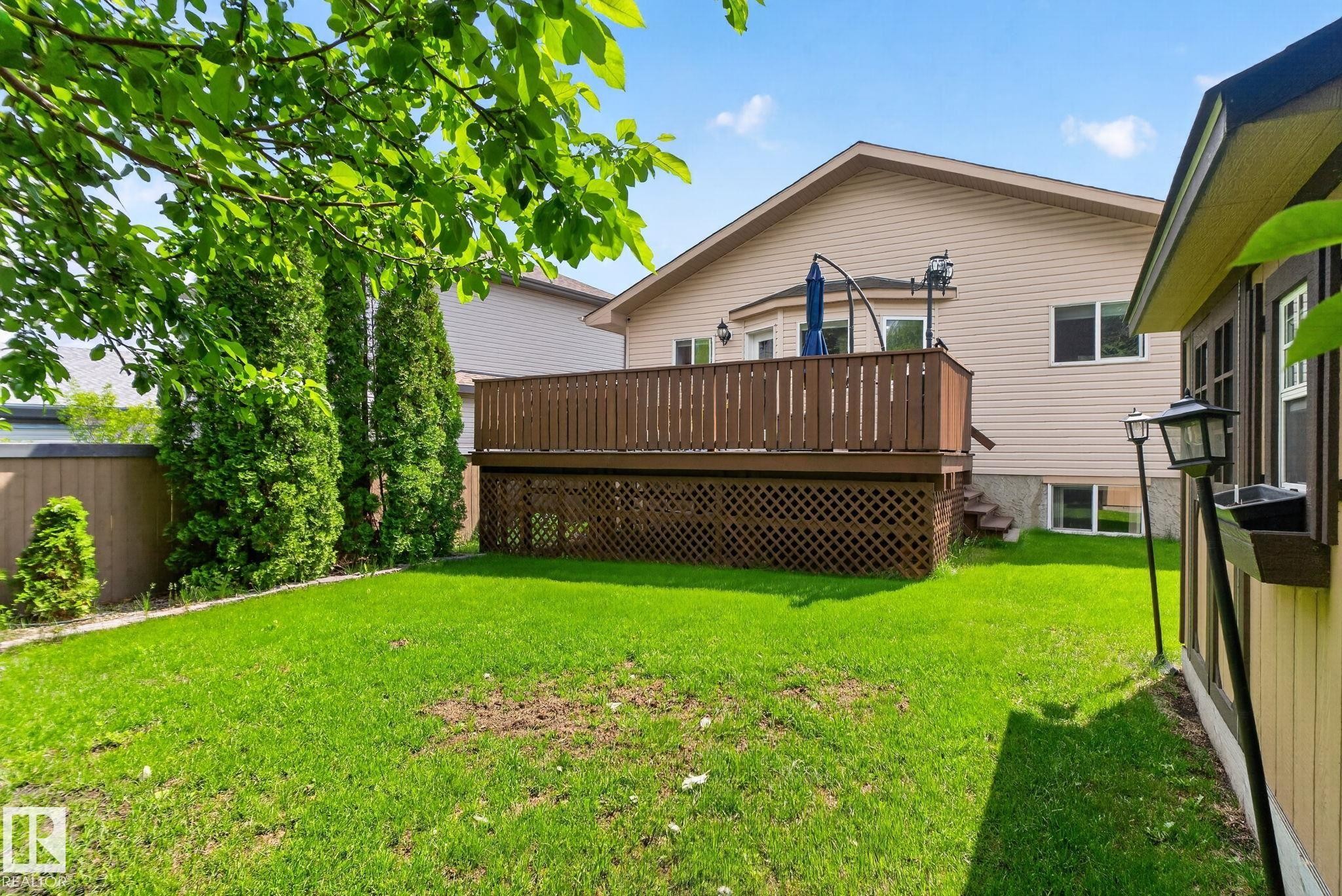 4914 152A Avenue Nw, Edmonton, AB - Outdoor With Deck Patio Veranda