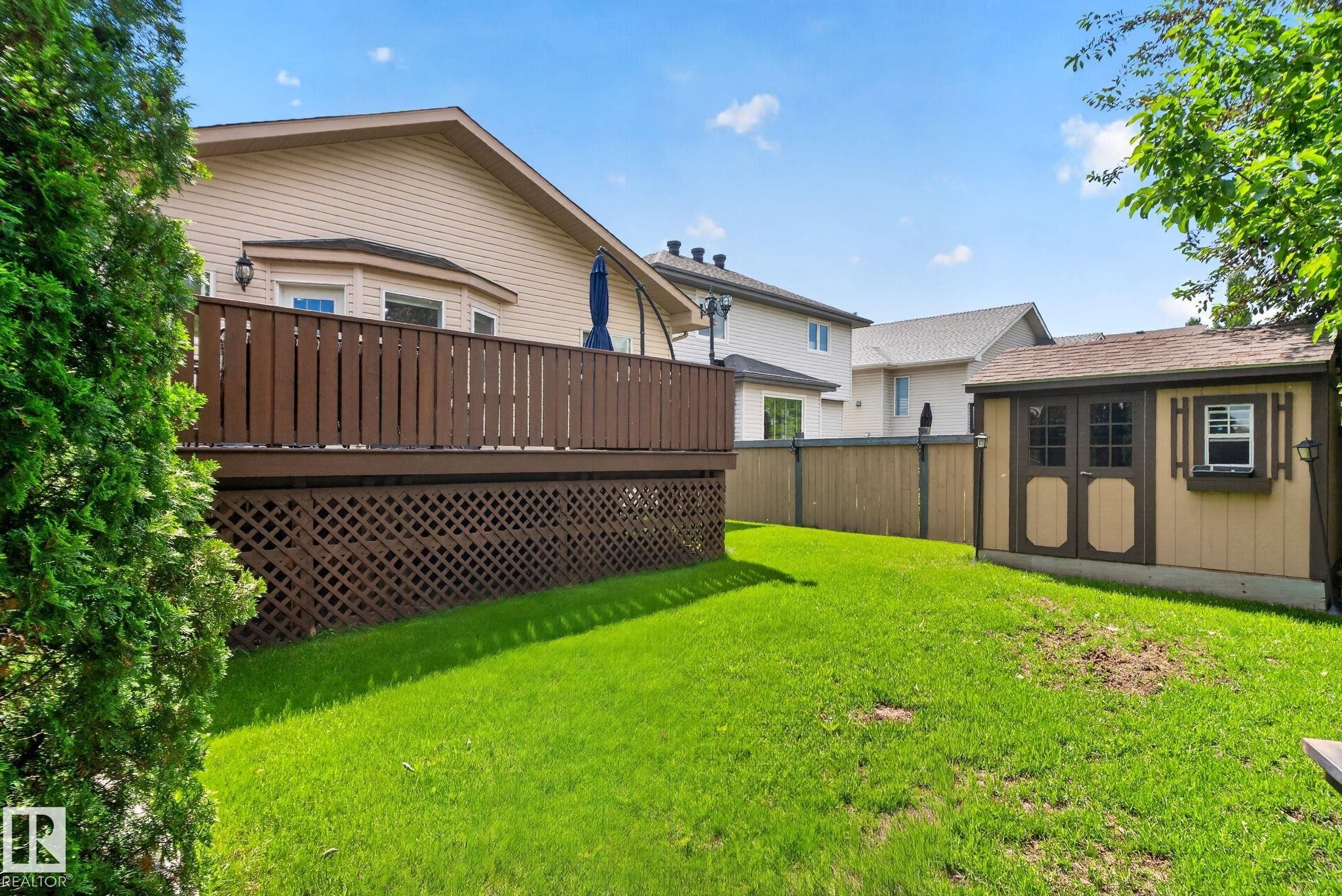 4914 152A Avenue Nw, Edmonton, AB - Outdoor With Deck Patio Veranda