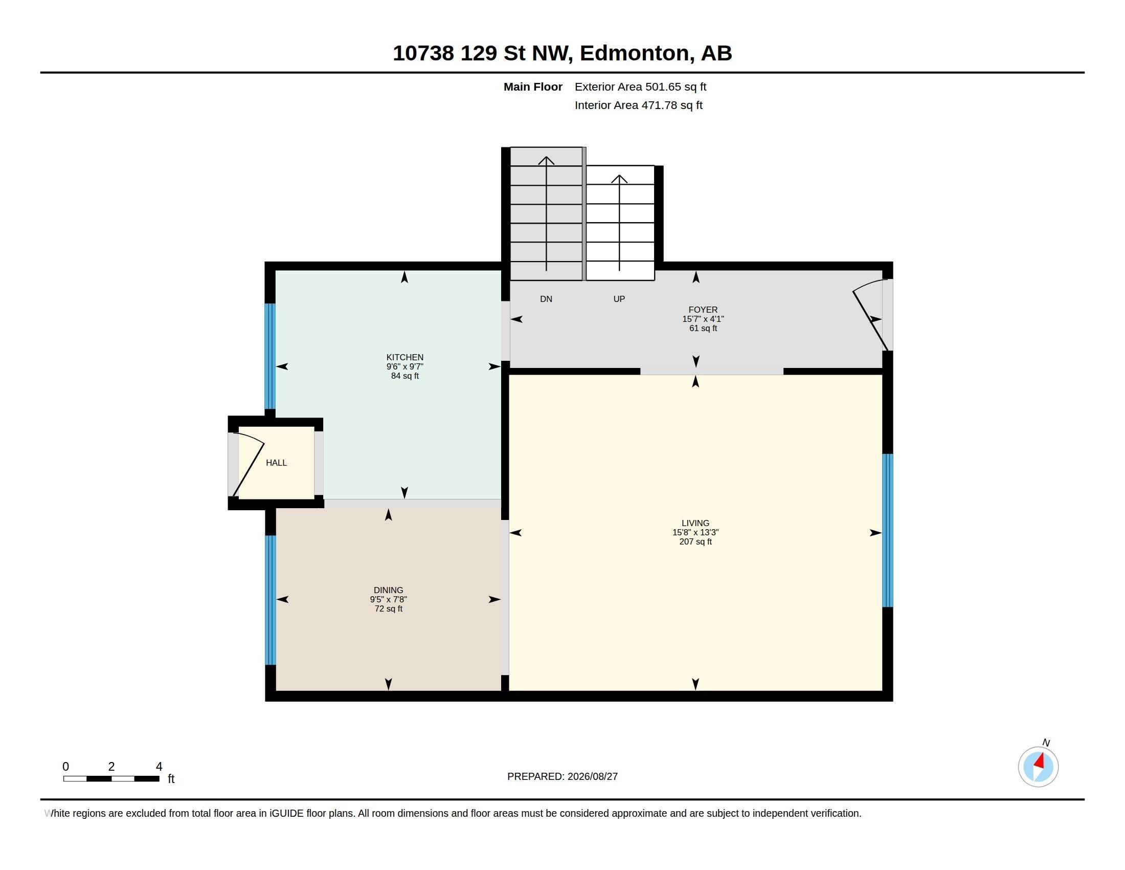 Floor plan - 10738 129 Street Nw, Edmonton, AB