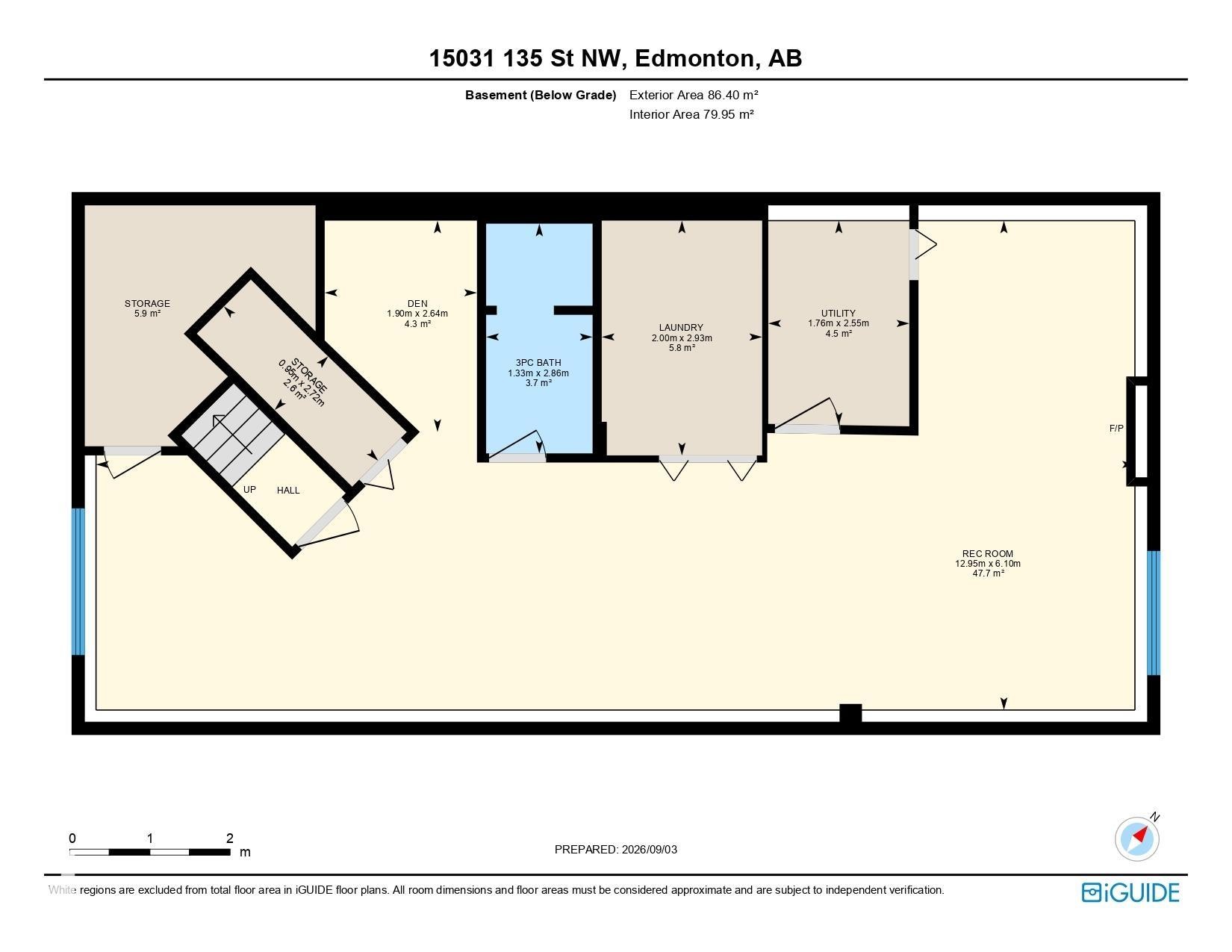 Floor plan - 15031 135 Street Nw, Edmonton, AB
