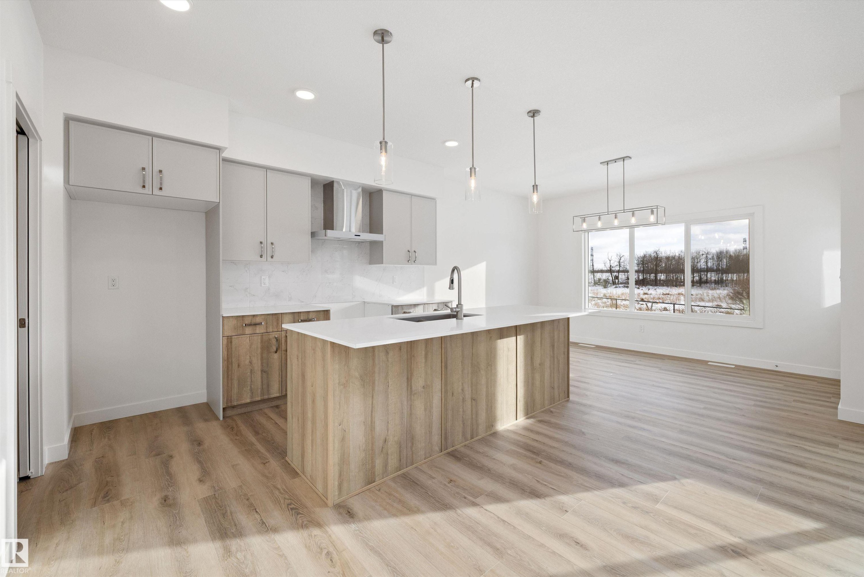 1315 11 Avenue Nw, Edmonton, AB - Indoor Photo Showing Kitchen With Upgraded Kitchen
