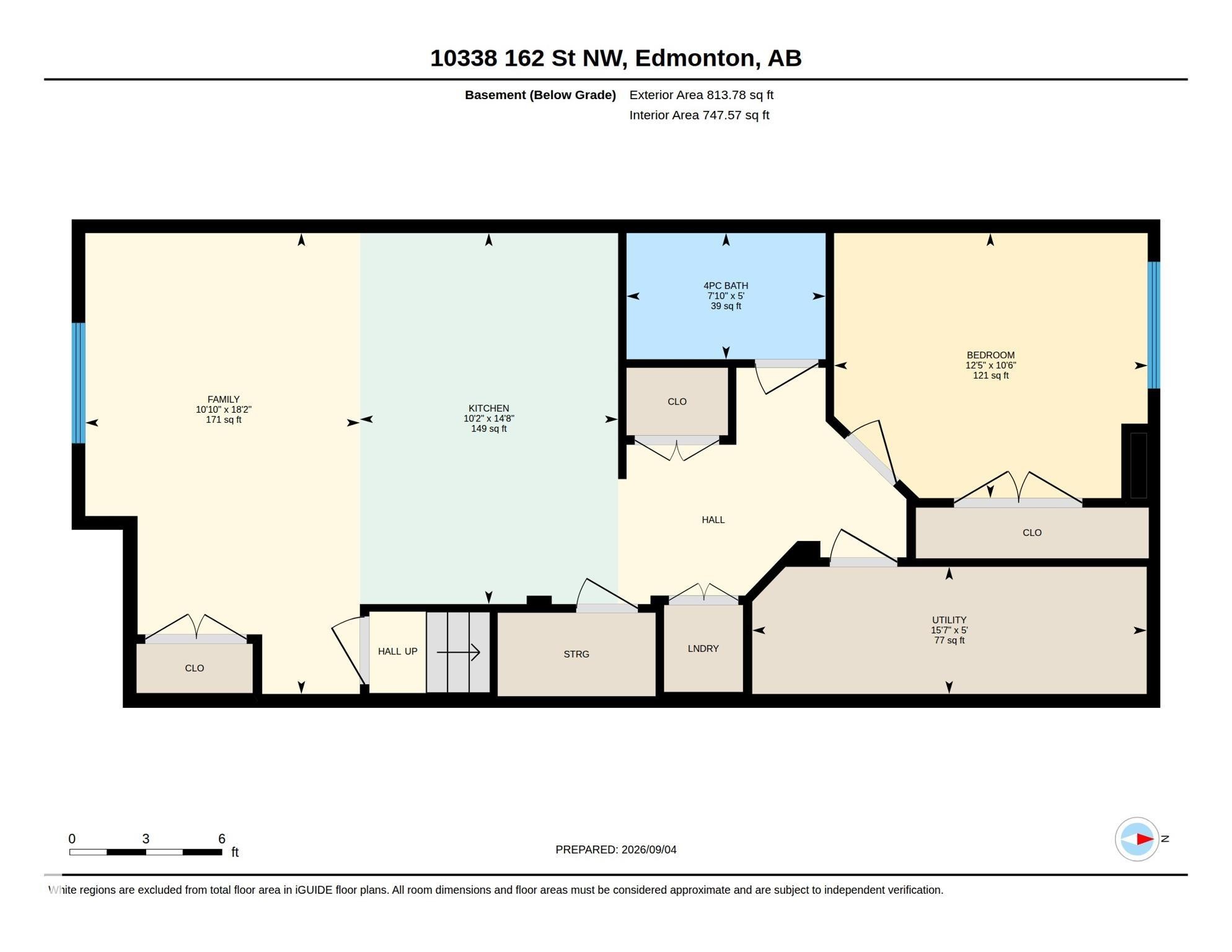 Floor plan - 10338 162St Nw, Edmonton, AB