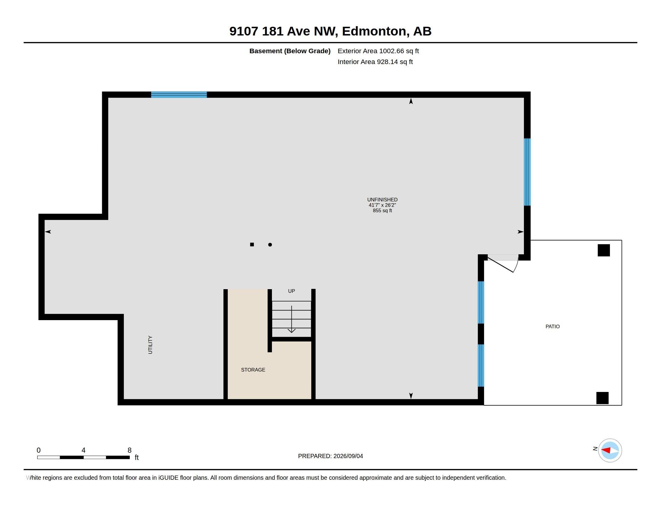 Floor plan - 9107 181 Avenue Nw, Edmonton, AB