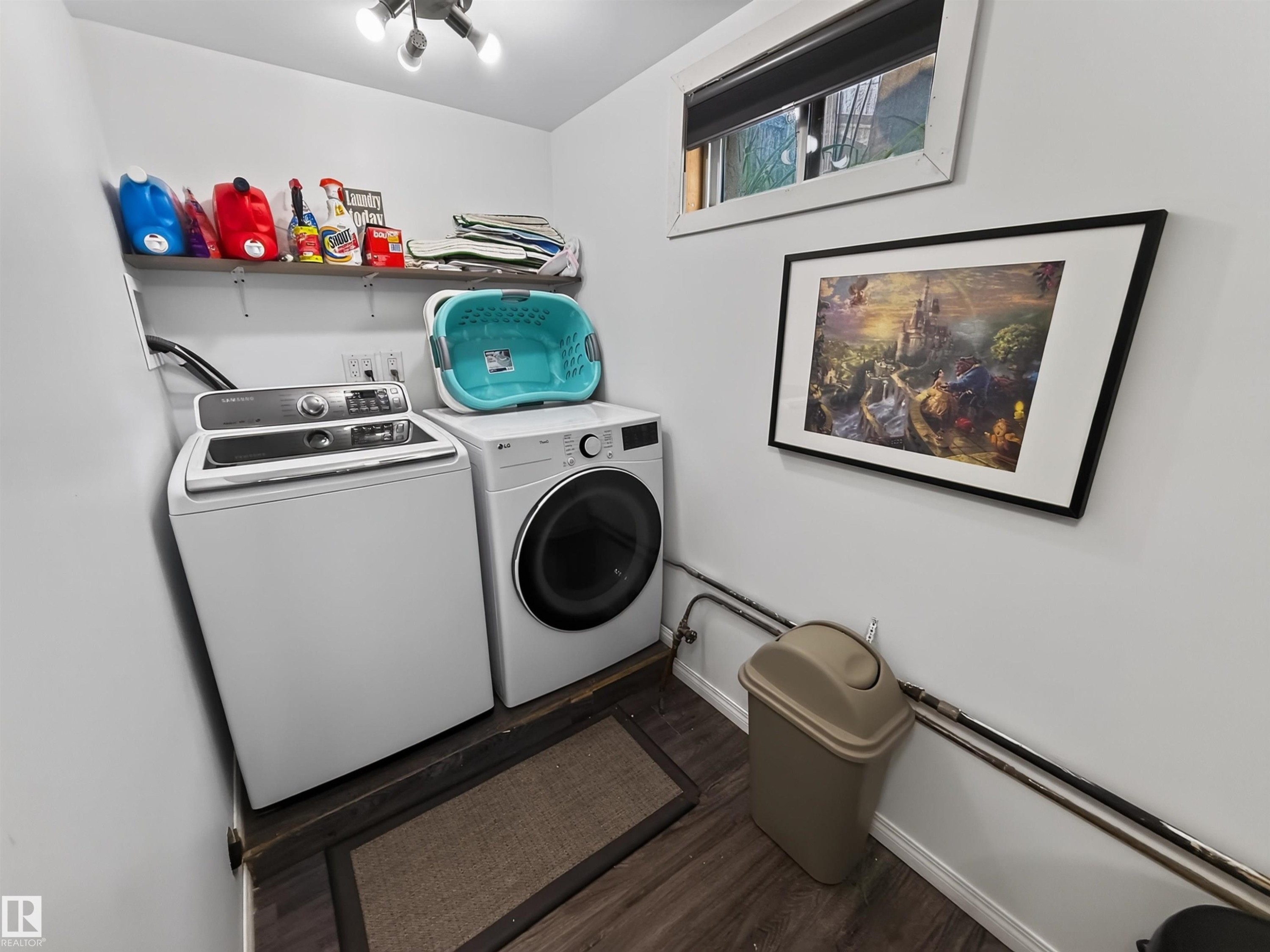 16046 95 Avenue Nw, Edmonton, AB - Indoor Photo Showing Laundry Room