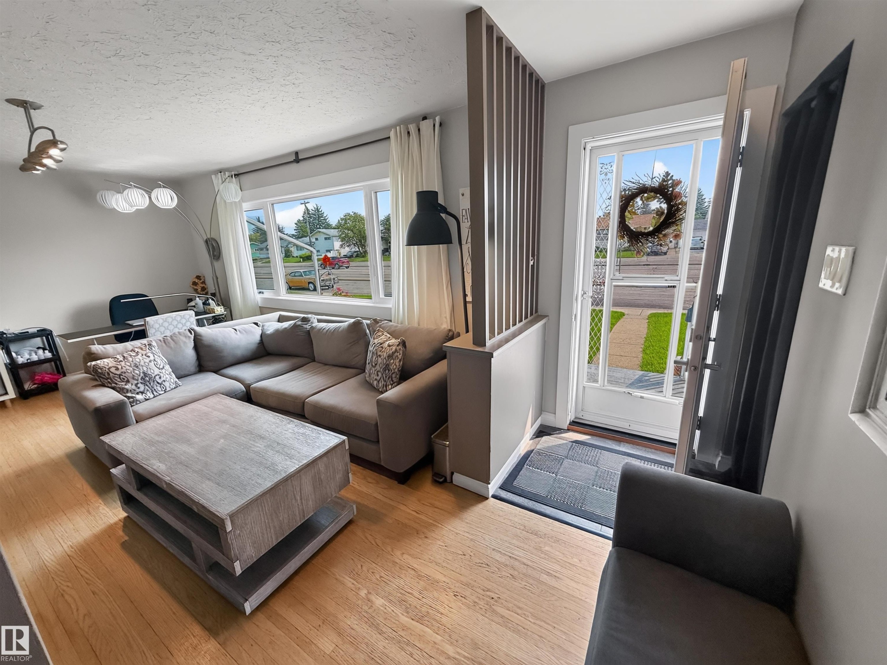 16046 95 Avenue Nw, Edmonton, AB - Indoor Photo Showing Living Room