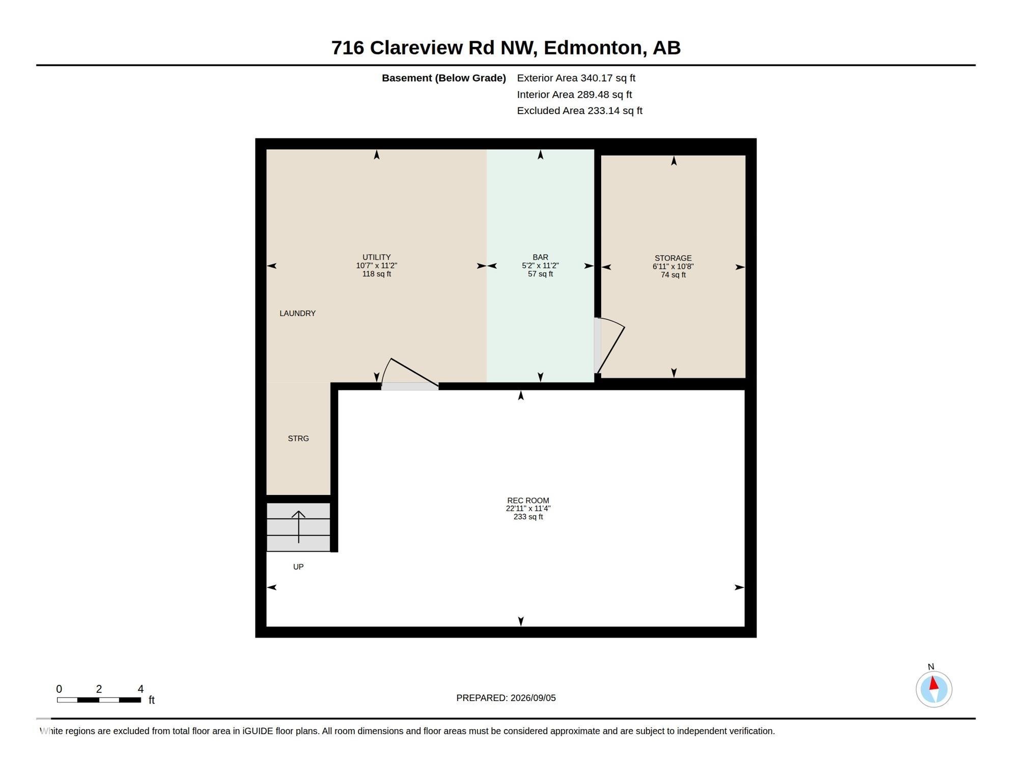 Floor plan - 716 Clareview Rd Nw, Edmonton, AB