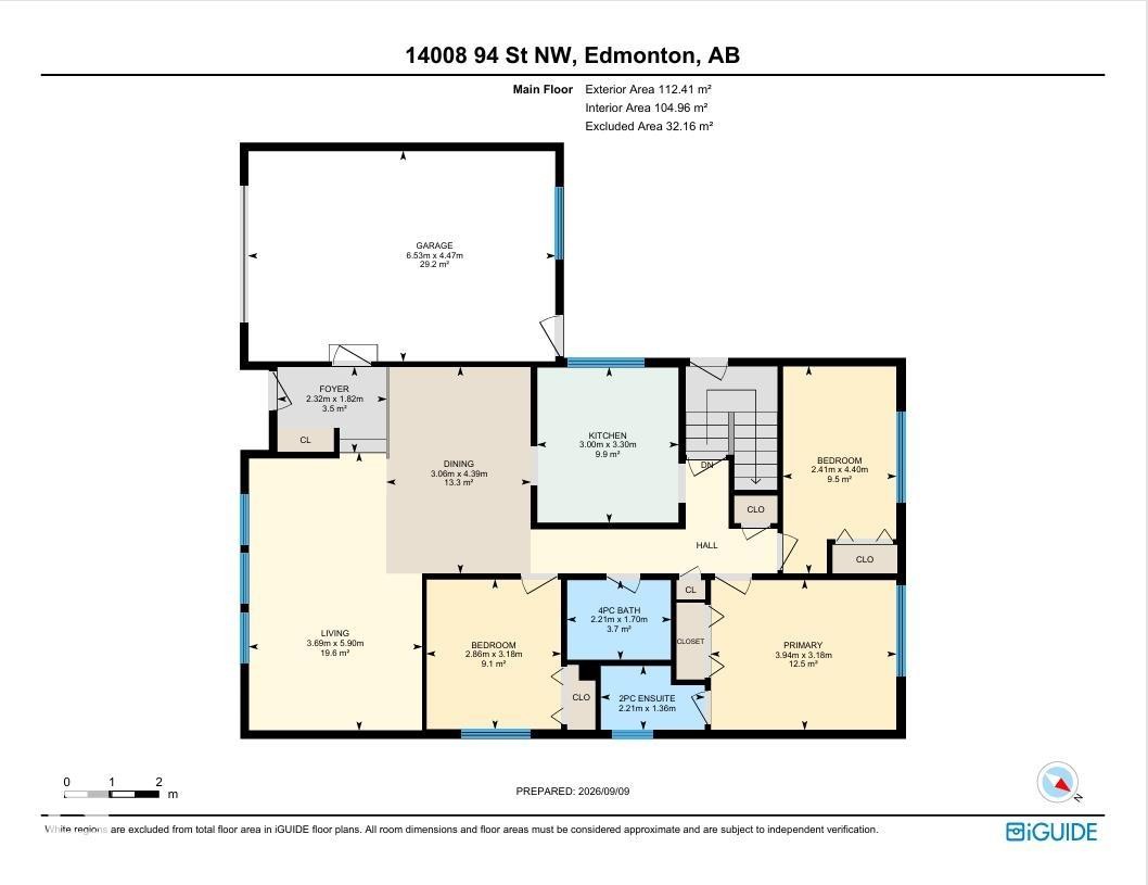 Floor plan - 14008 94 Street Nw, Edmonton, AB