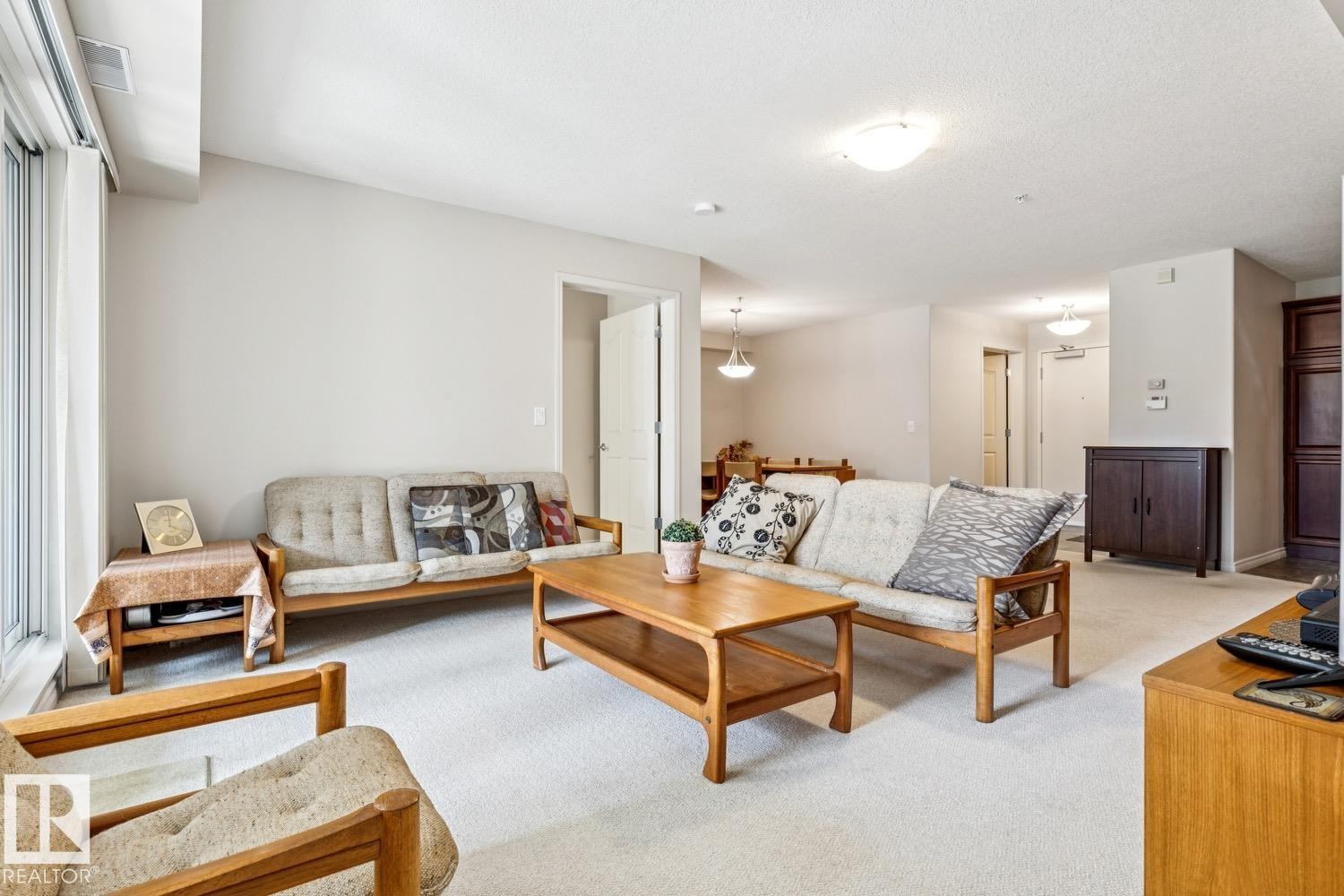 #113 7510 89 St Nw, Edmonton, AB - Indoor Photo Showing Living Room