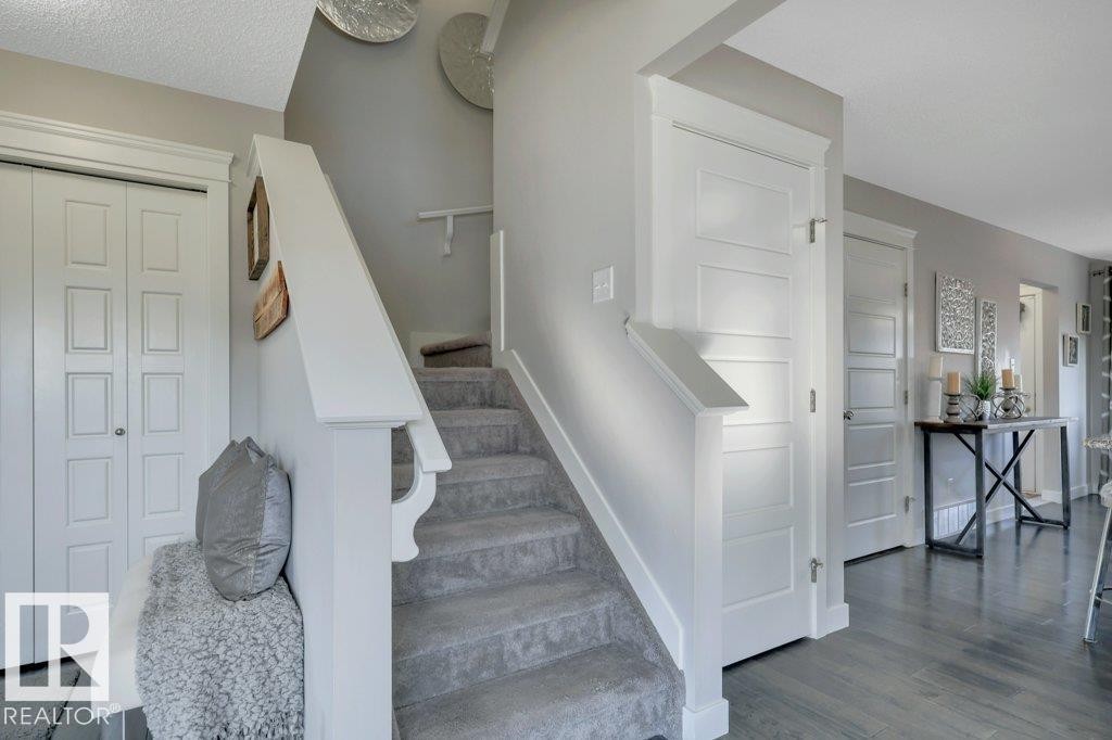 Leading to second floor - 160 Desrochers Gate Sw, Edmonton, AB