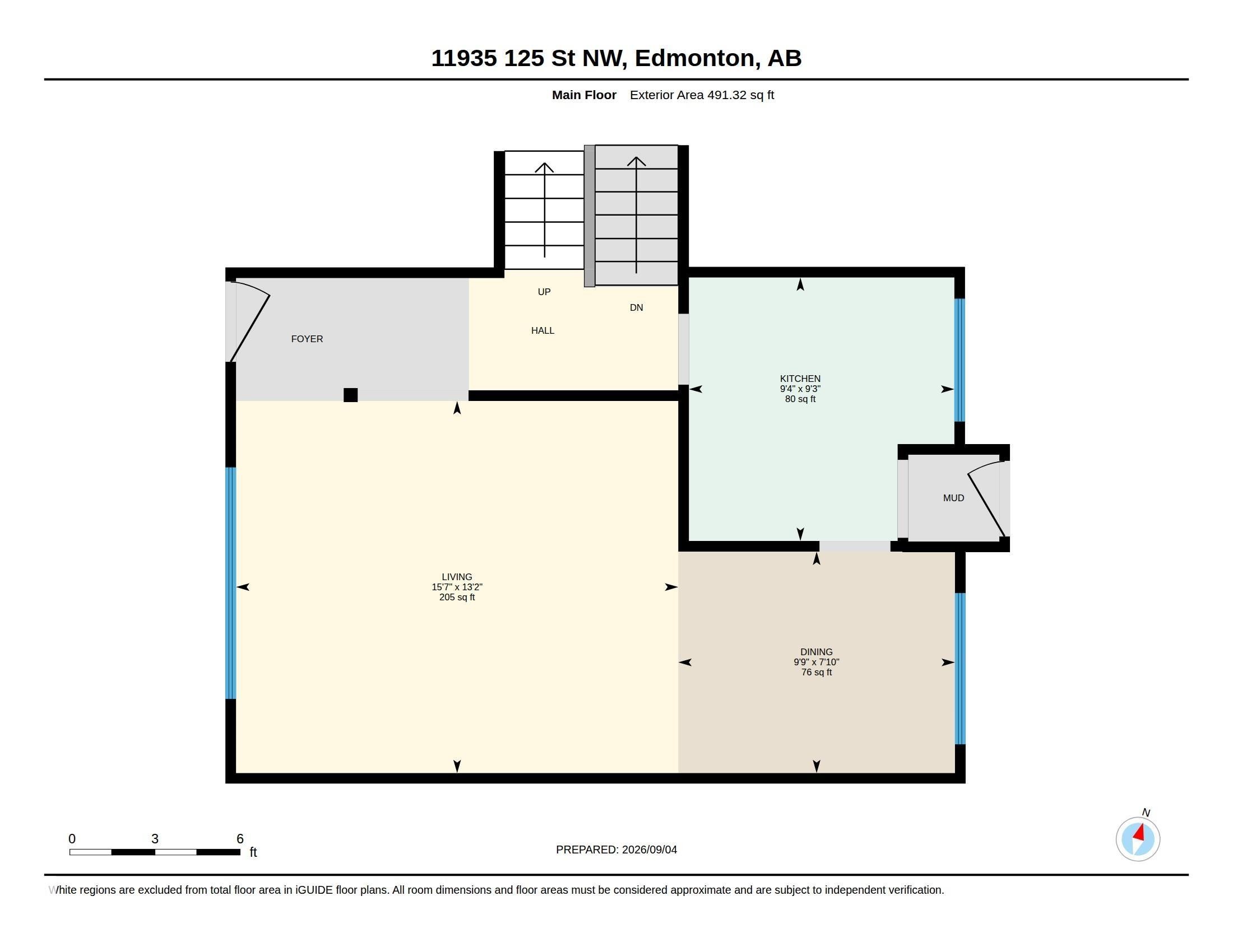 Floor plan - 11935 125 Street Nw, Edmonton, AB