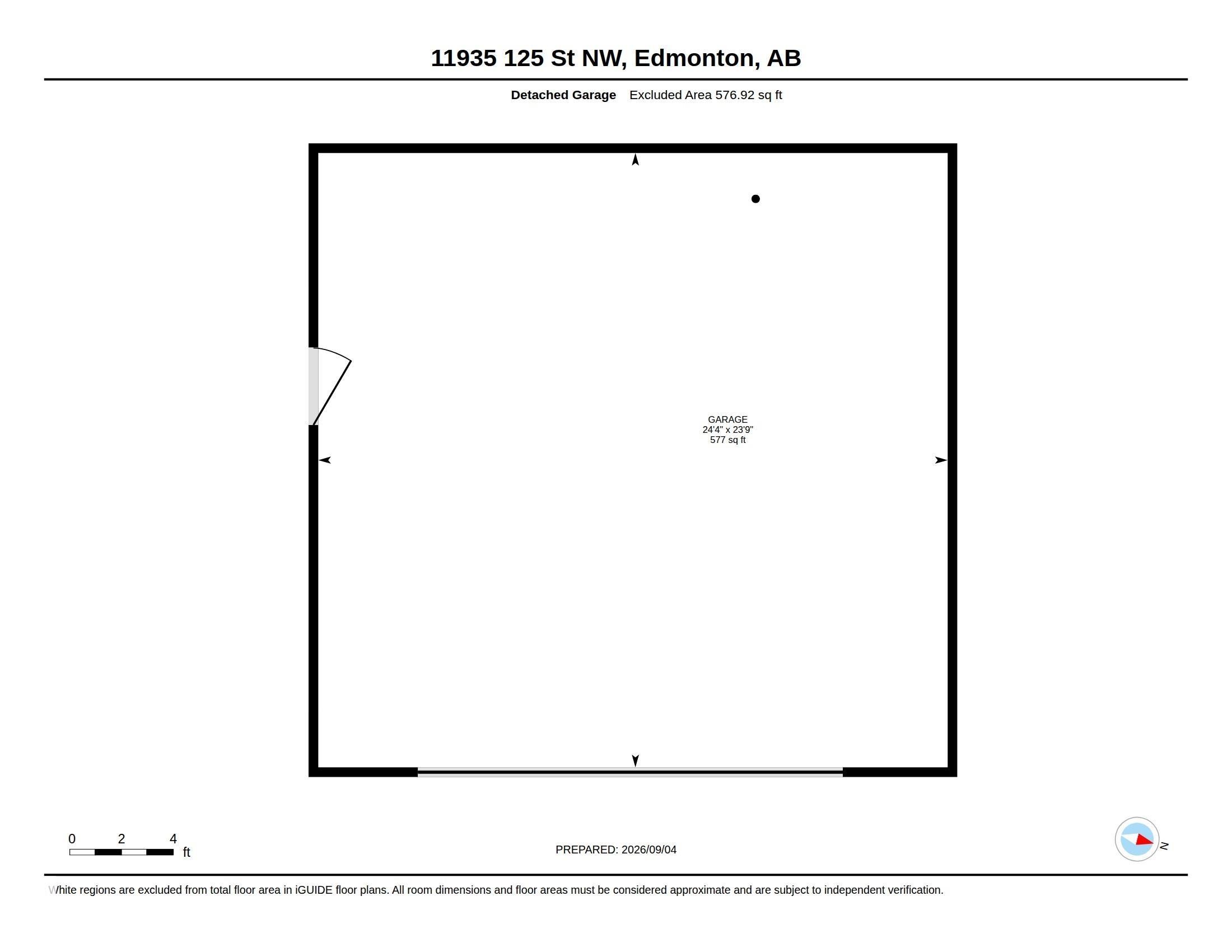 Floor plan - 11935 125 Street Nw, Edmonton, AB