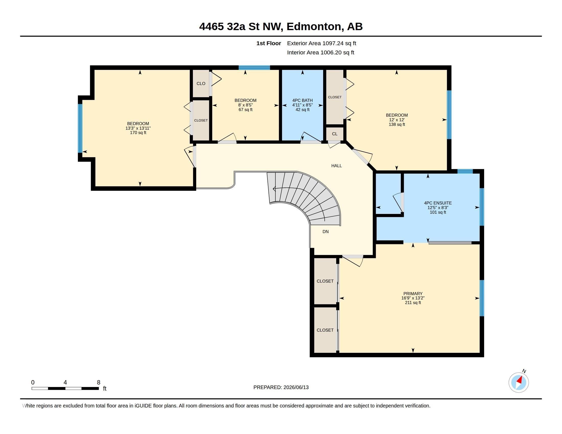 Floor plan - 4465 32A Street Nw, Edmonton, AB - Other