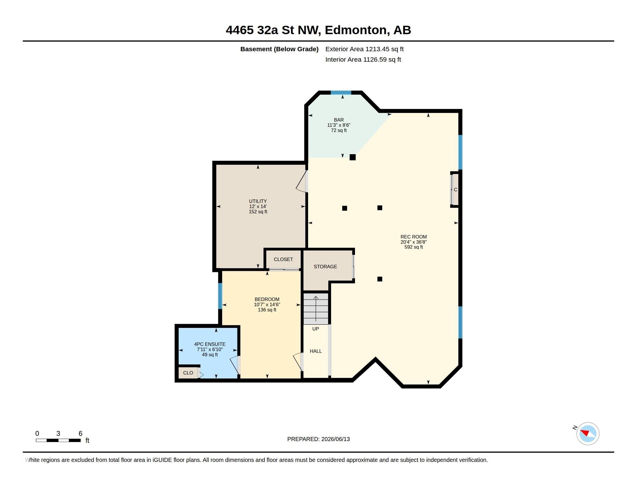 Floor plan - 4465 32A Street Nw, Edmonton, AB - Other