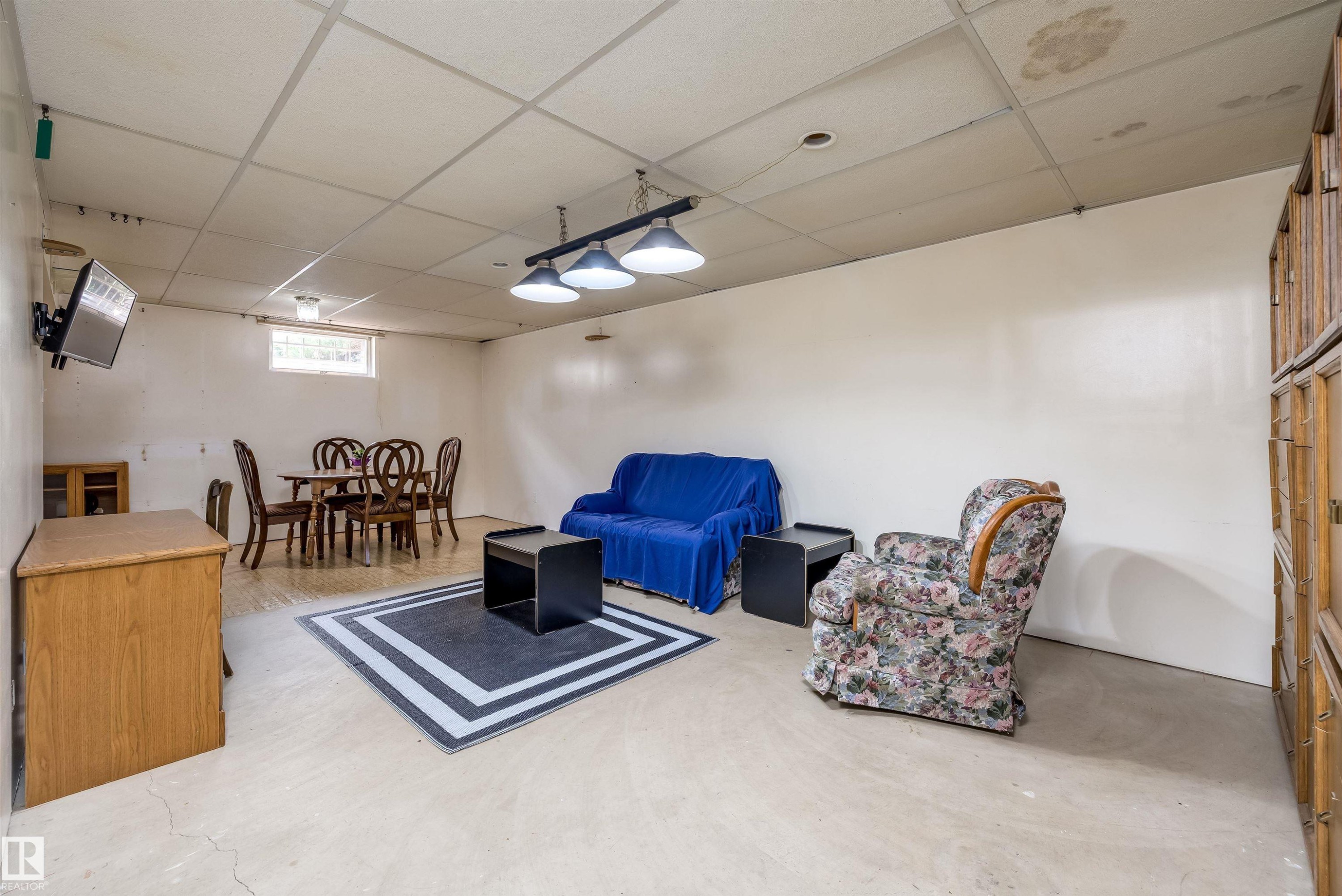 13207 77 Street Nw, Edmonton, AB - Indoor Photo Showing Basement