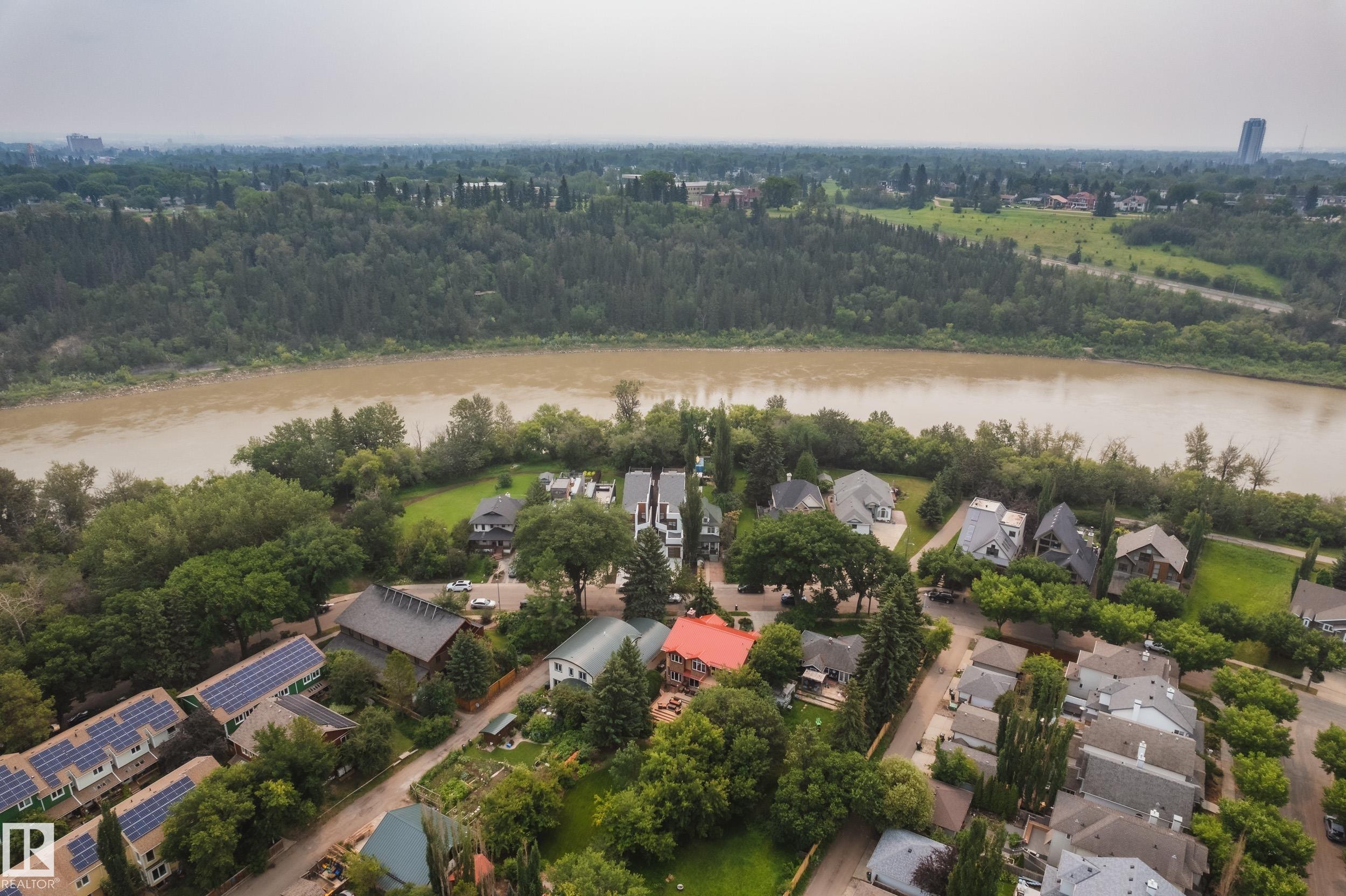 9919 87 Street Nw, Edmonton, AB - Outdoor With Body Of Water With View