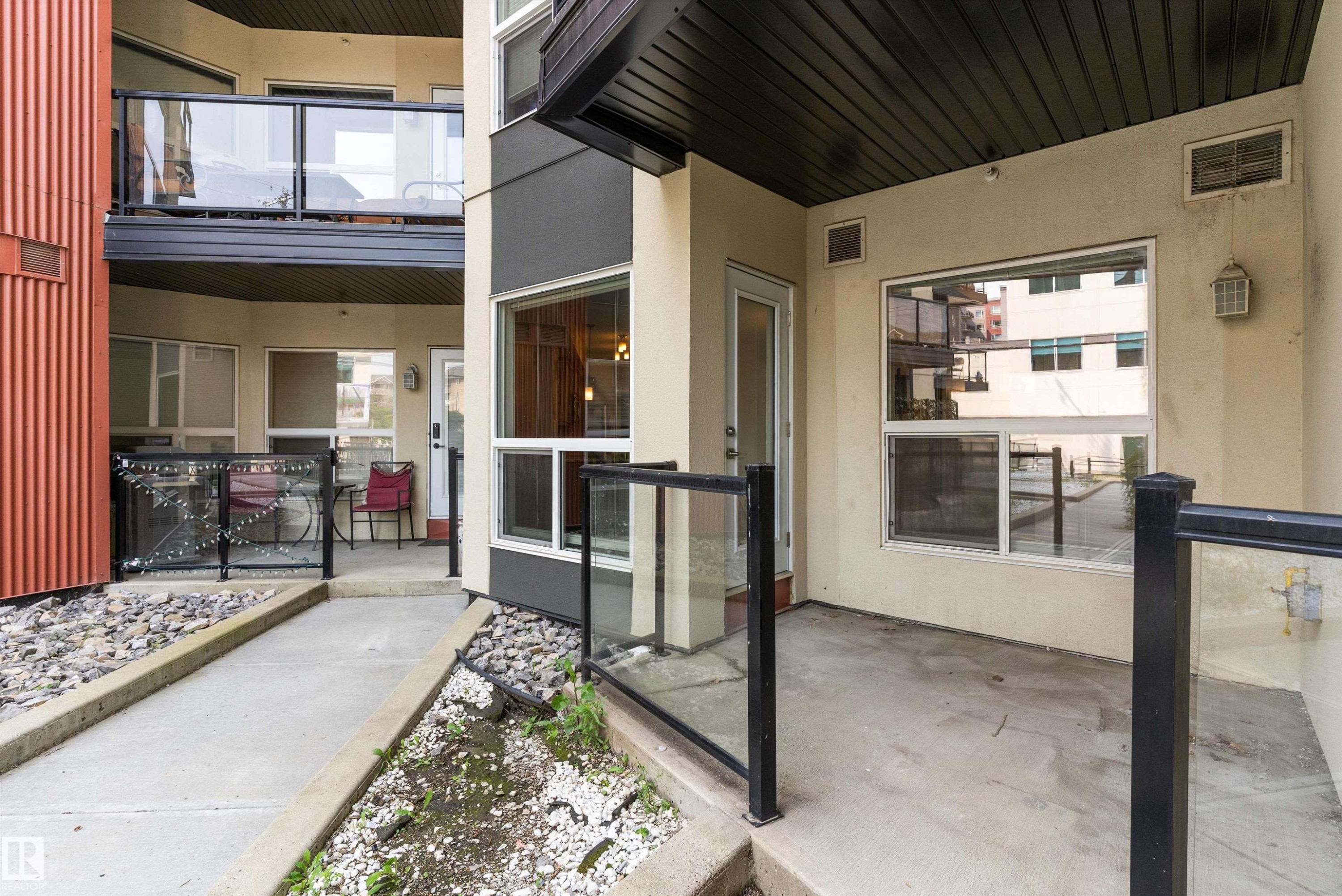 #109 10523 123 St Nw, Edmonton, AB - Outdoor With Deck Patio Veranda With Exterior
