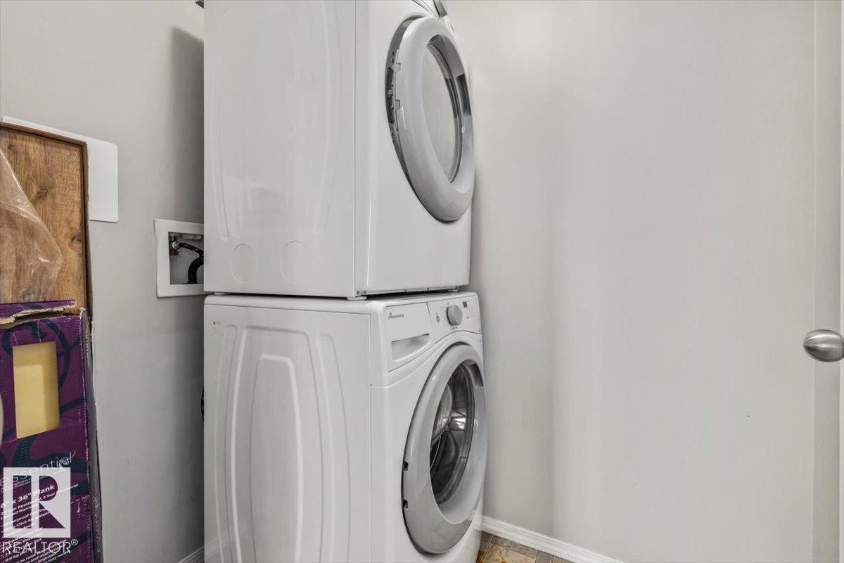 Stackable laundry appliances - #110 4309 33 St, Stony Plain, AB