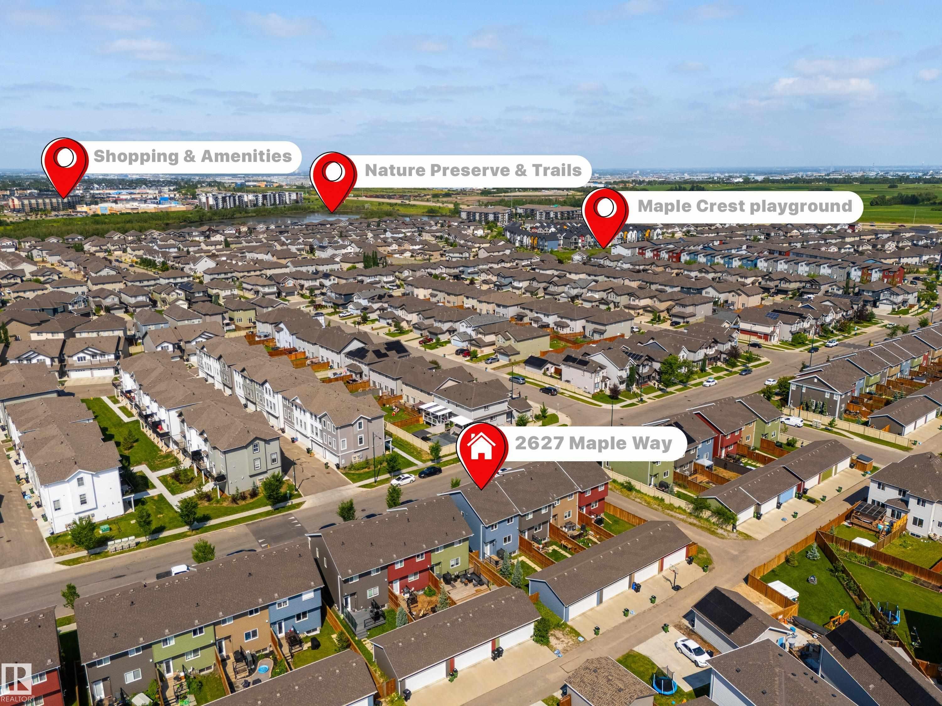 2627 Maple Way Nw, Edmonton, AB - With View