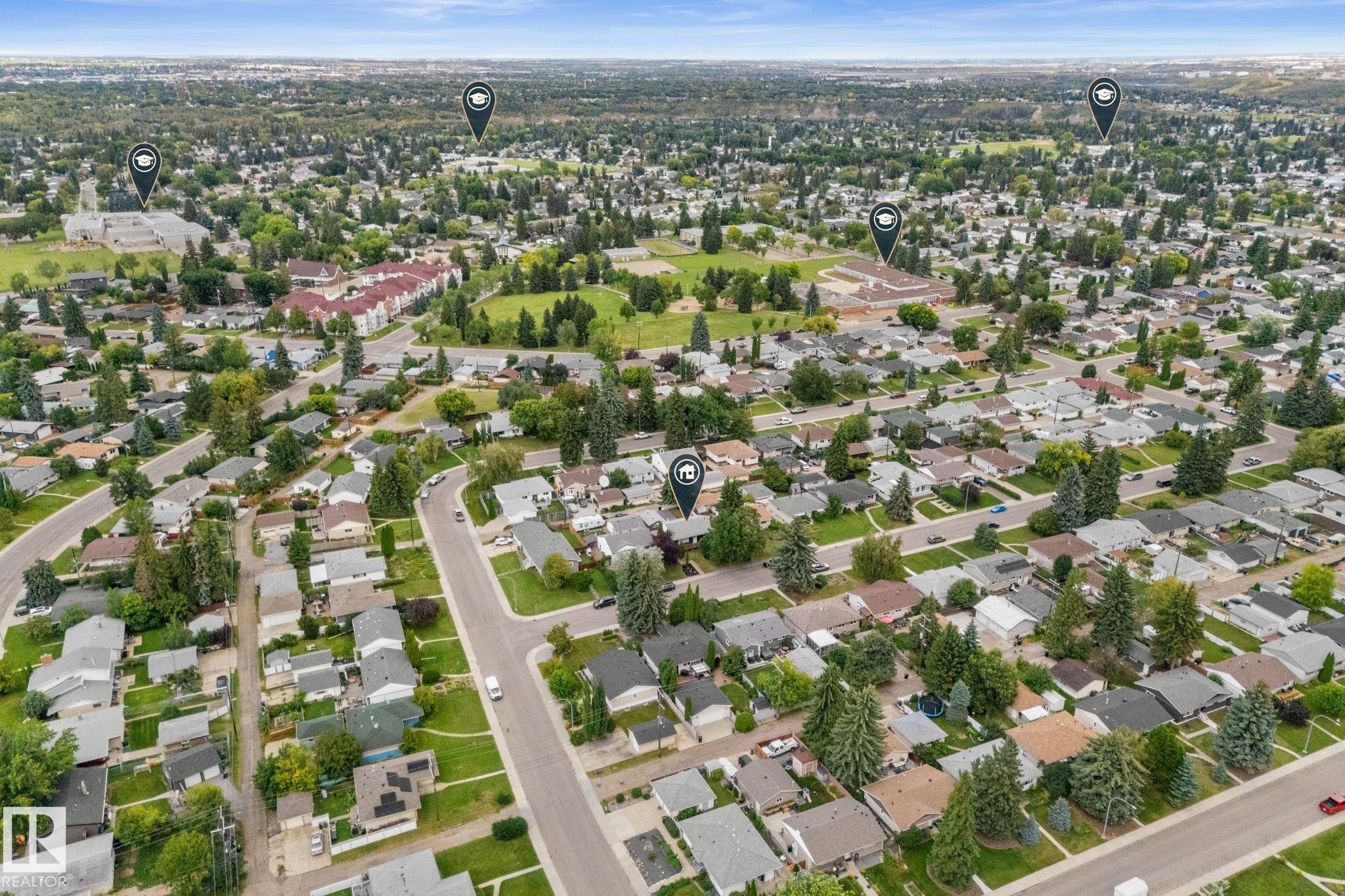 Residential property with mature trees and established landscaping - 6108 102 Avenue Nw, Edmonton, AB