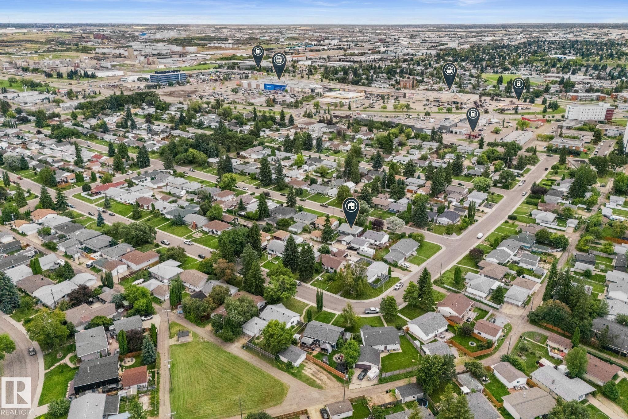 Residential property with mature trees and established landscaping - 6108 102 Avenue Nw, Edmonton, AB