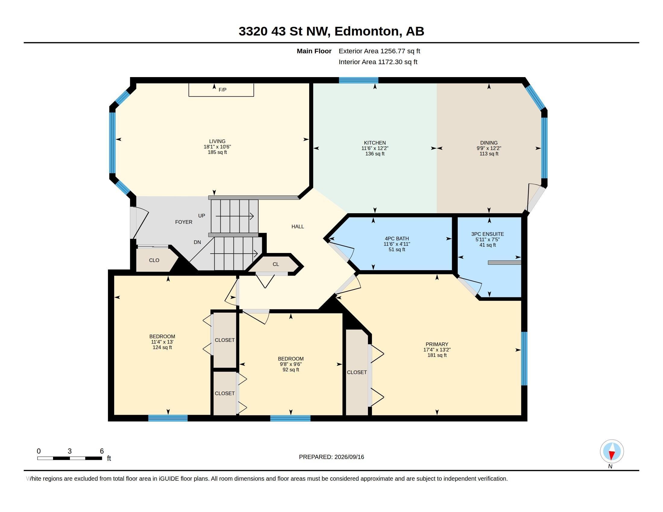 Floor plan - 3320 43 Street Nw, Edmonton, AB