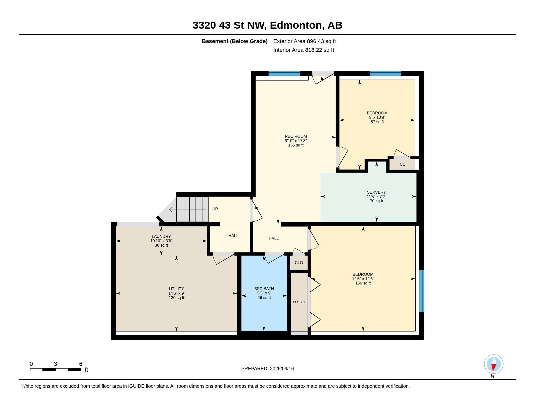 Floor plan - 3320 43 Street Nw, Edmonton, AB