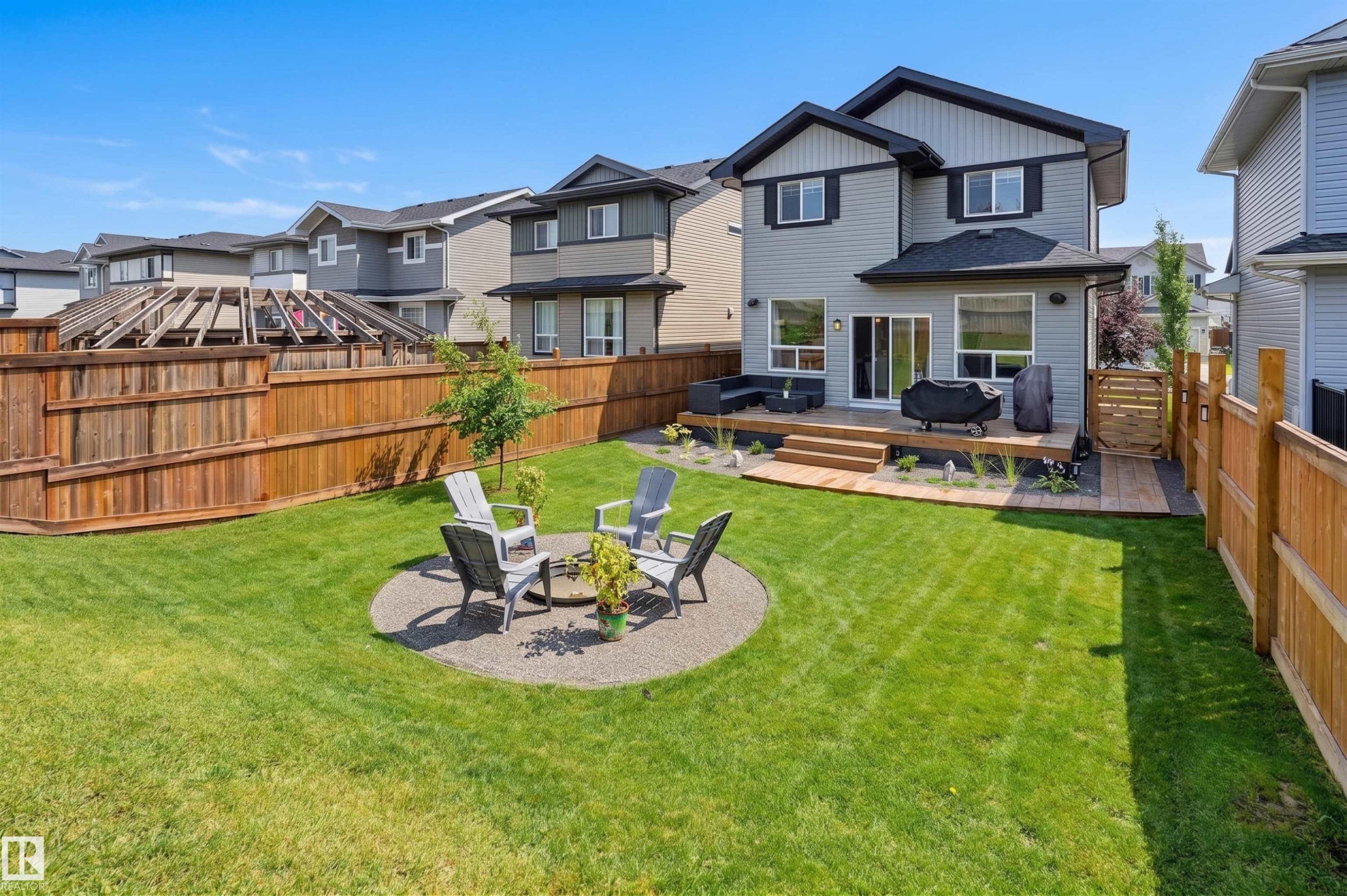 22434 99A Avenue Nw, Edmonton, AB - Outdoor With Deck Patio Veranda With Backyard