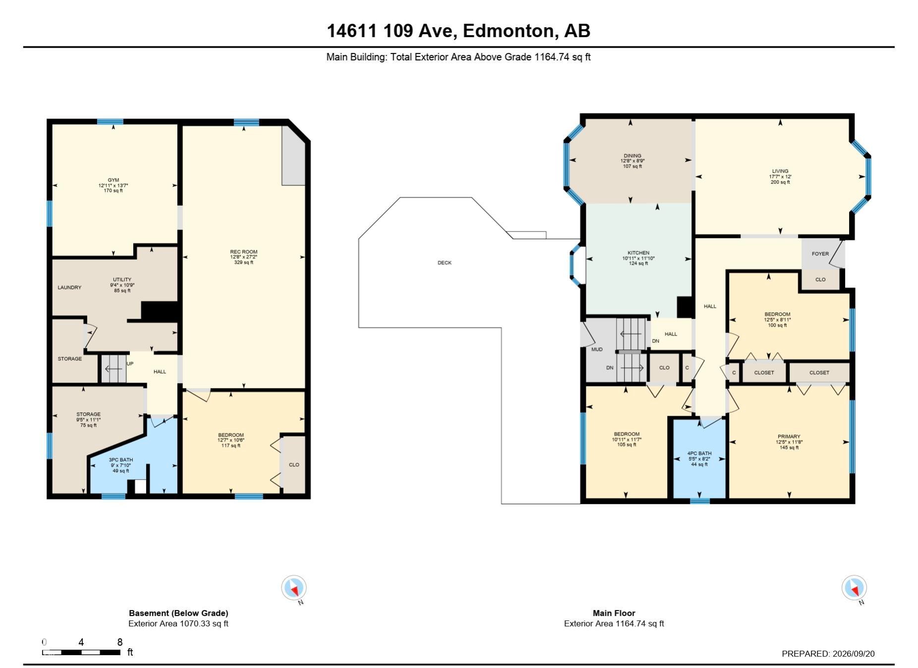 Floor plan - 14611 109 Avenue Nw, Edmonton, AB