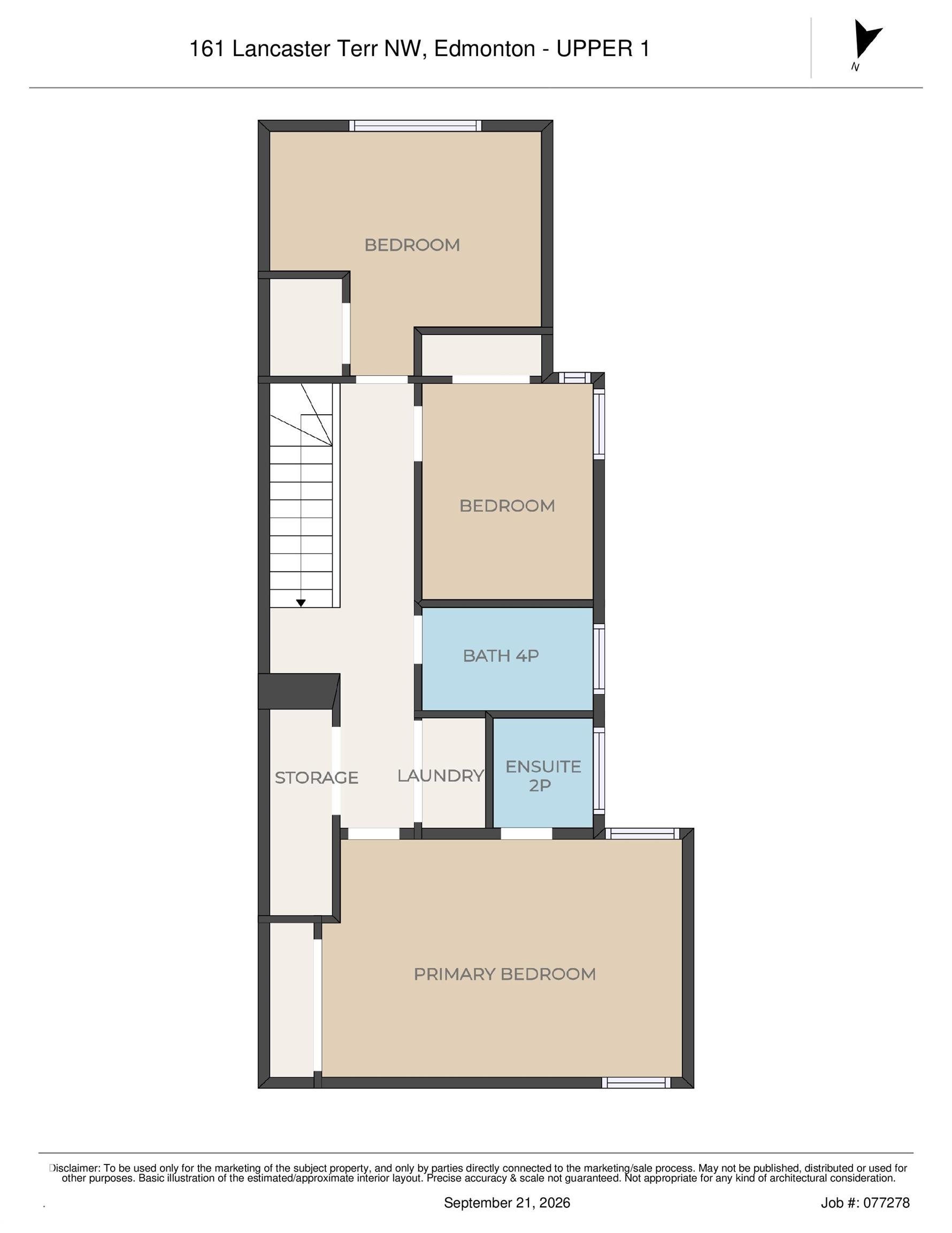 Floor plan - 161 Lancaster Terrace Nw, Edmonton, AB