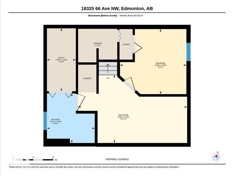 Floor plan - 18325 66 Avenue Nw, Edmonton, AB