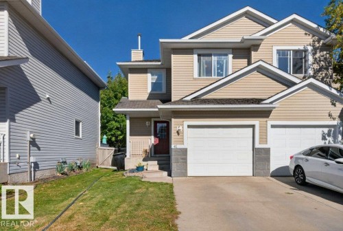 Light-toned siding exterior with multiple gables - #41 287 Macewan Rd Sw, Edmonton, AB 