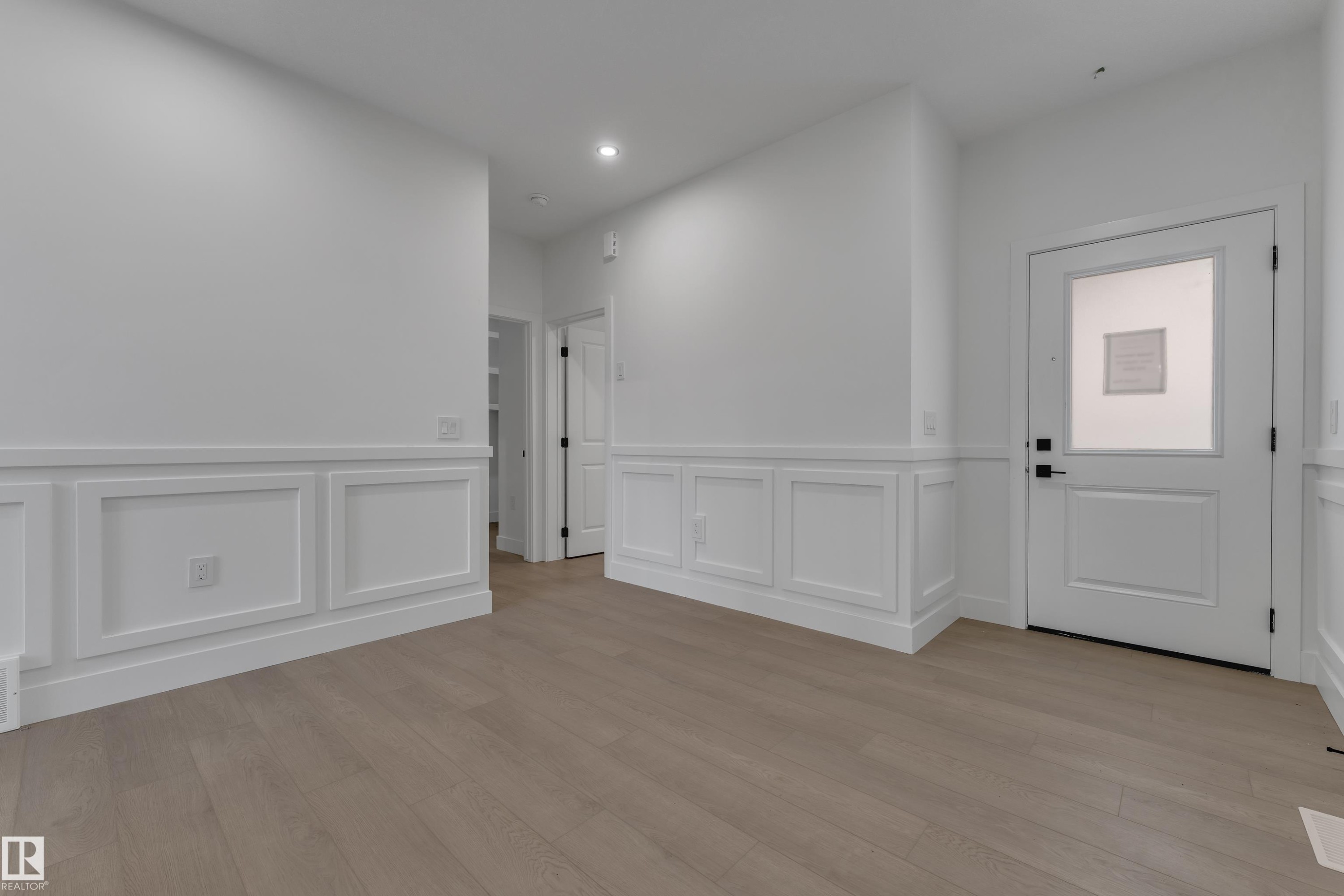 Wood-finish flooring throughout - 247 Linden Loop, Leduc, AB