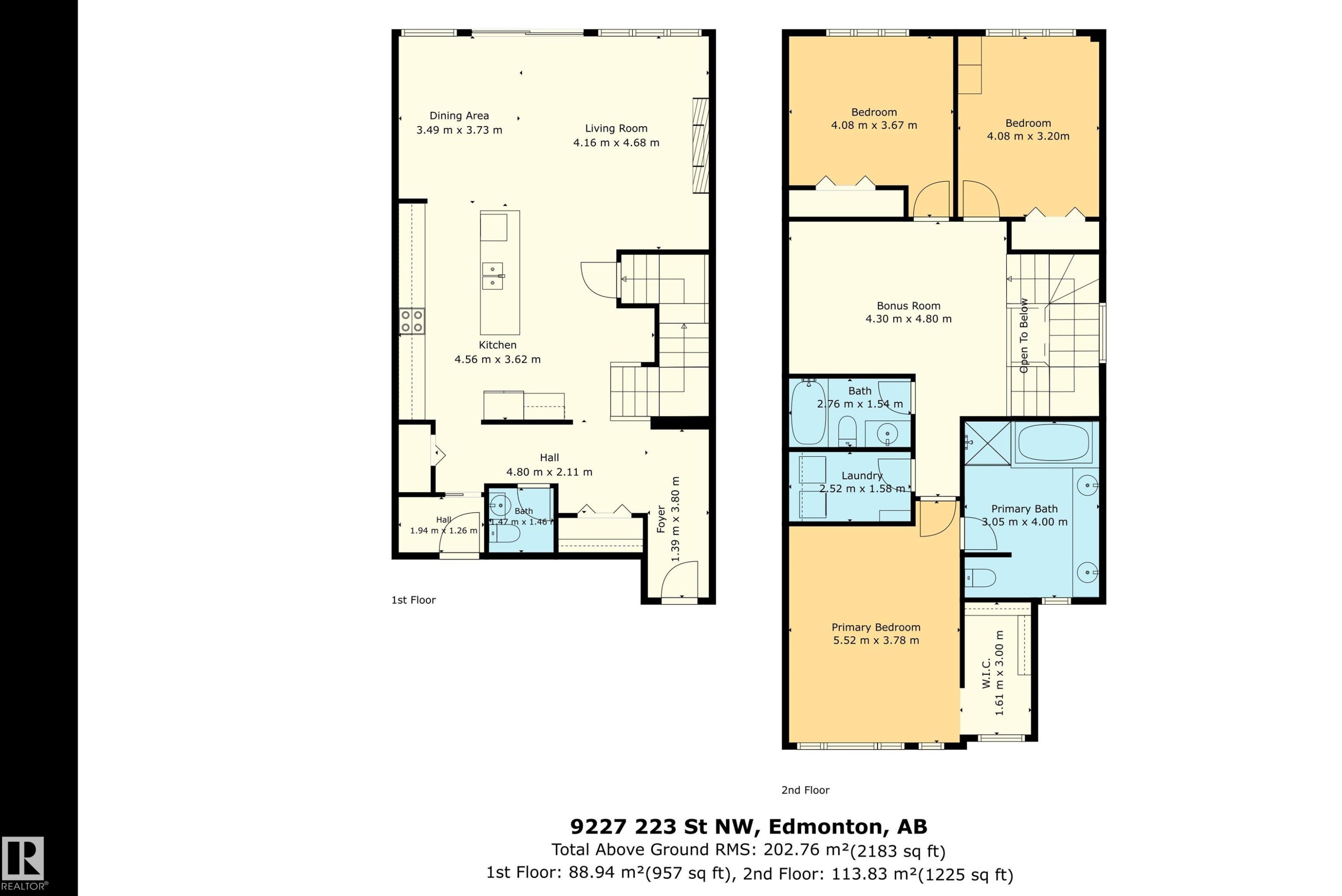 Floor plan - 9227 223 Street Nw, Edmonton, AB