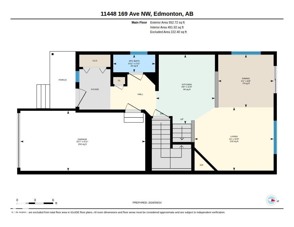 Floor plan - 11448 169 Avenue Nw, Edmonton, AB