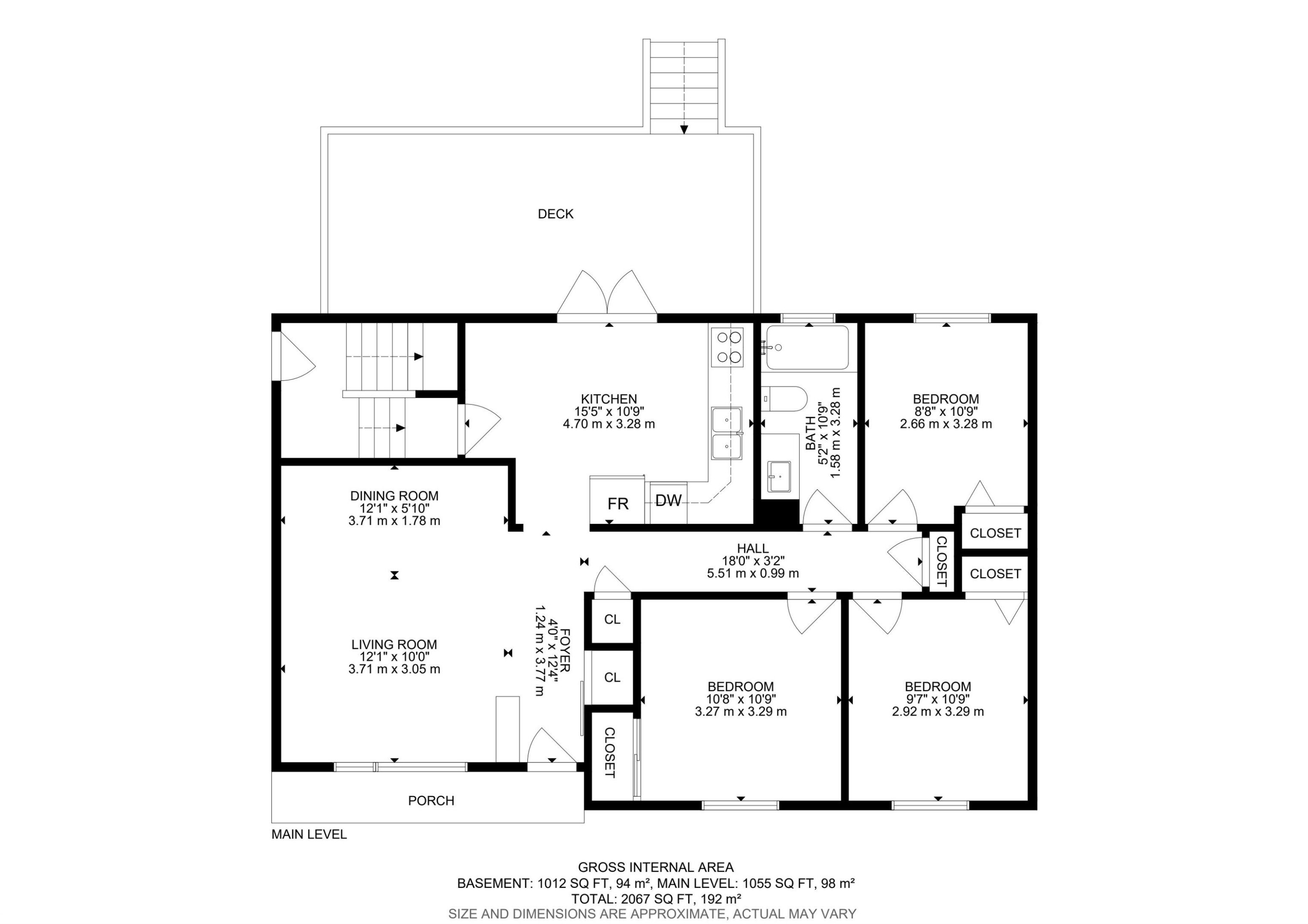 Floor plan - 13212 73 Street Nw, Edmonton, AB