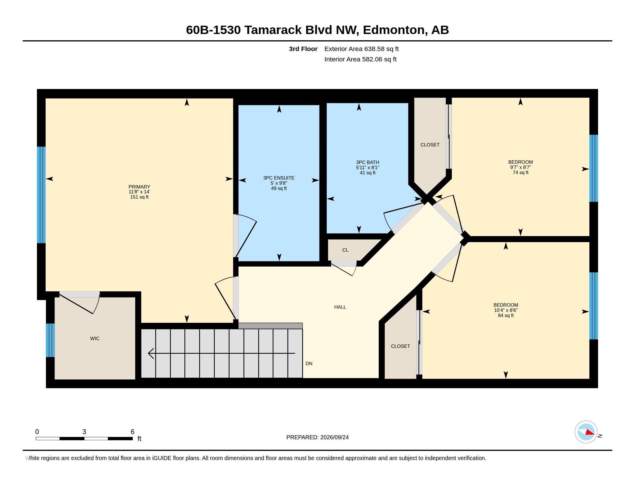 #60B 1530 Tamarack Bv Nw, Edmonton, AB