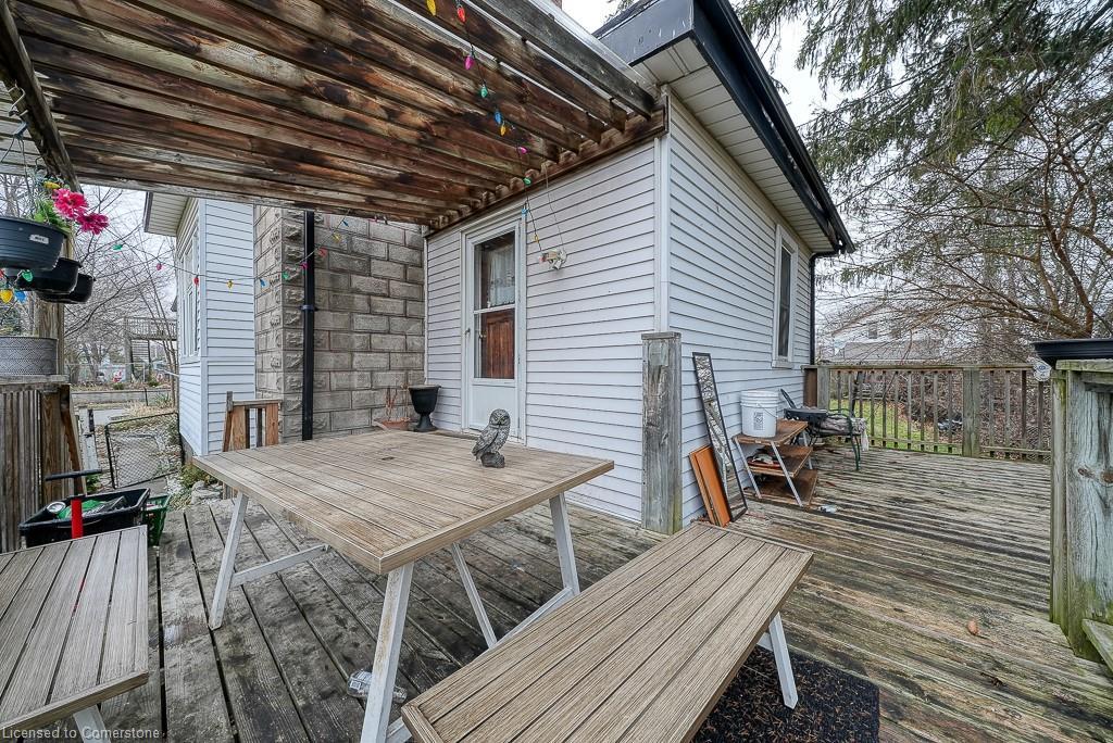 171 Owen Street, Simcoe, ON - Outdoor With Deck Patio Veranda With Exterior
