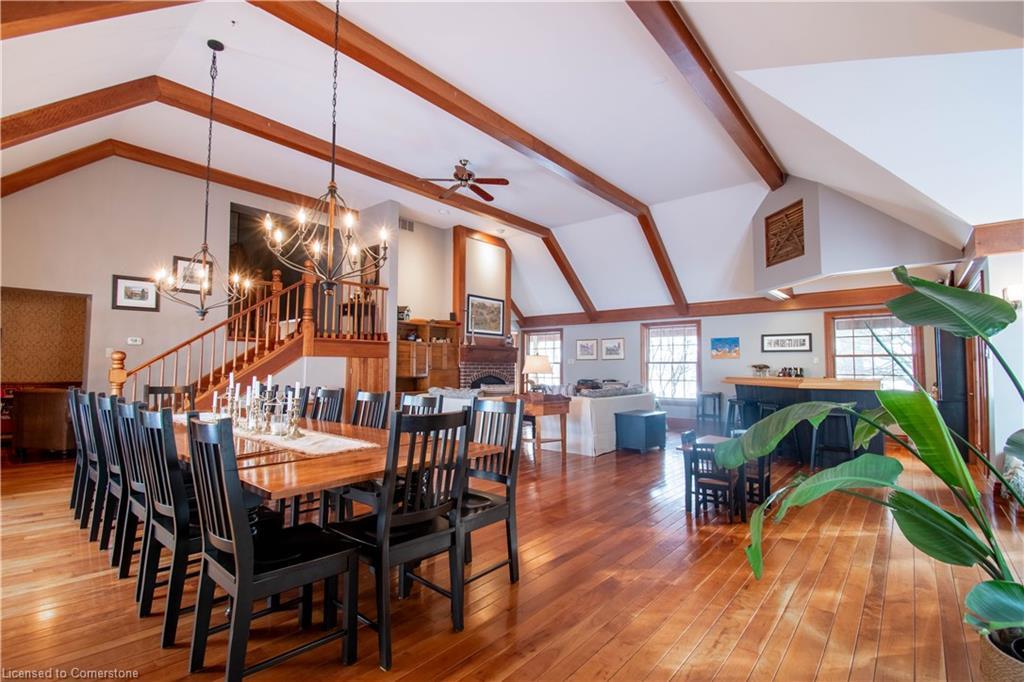 145175 Potters Road, Tillsonburg, ON - Indoor Photo Showing Dining Room