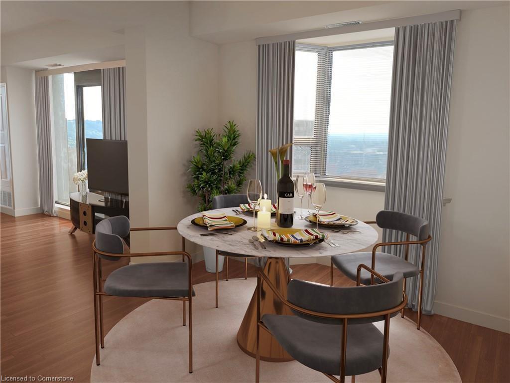 20B-67 Caroline Street S, Hamilton, ON - Indoor Photo Showing Dining Room