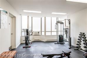 20B-67 Caroline Street S, Hamilton, ON - Indoor Photo Showing Gym Room