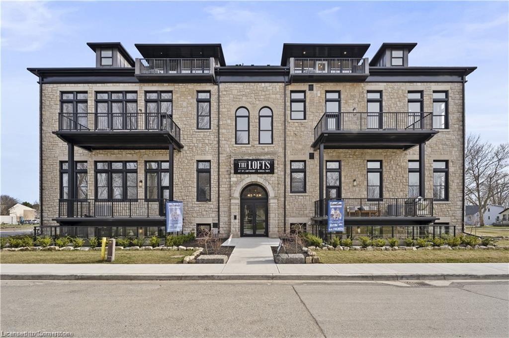 201-247 Brock Street, Amherstburg, ON - Outdoor With Balcony With Facade