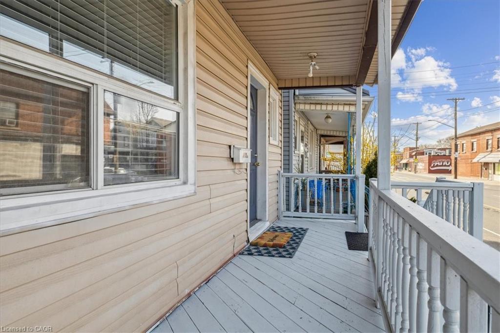 1122 Cannon Street E, Hamilton, ON - Outdoor With Deck Patio Veranda With Exterior