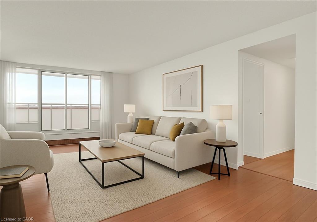 809-225 Harvard Place, Waterloo, ON - Indoor Photo Showing Living Room