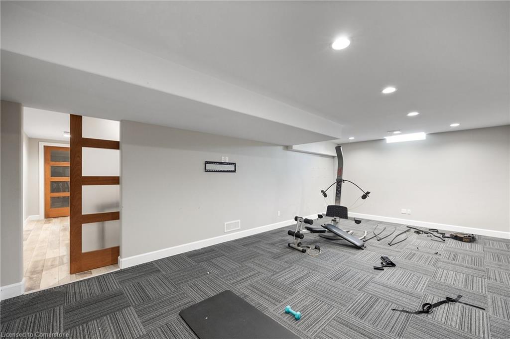 5 Fracas Court, Kingsville, ON - Indoor Photo Showing Gym Room