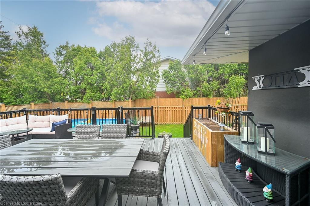 205 Sanatorium Road, Hamilton, ON - Outdoor With Deck Patio Veranda With Exterior