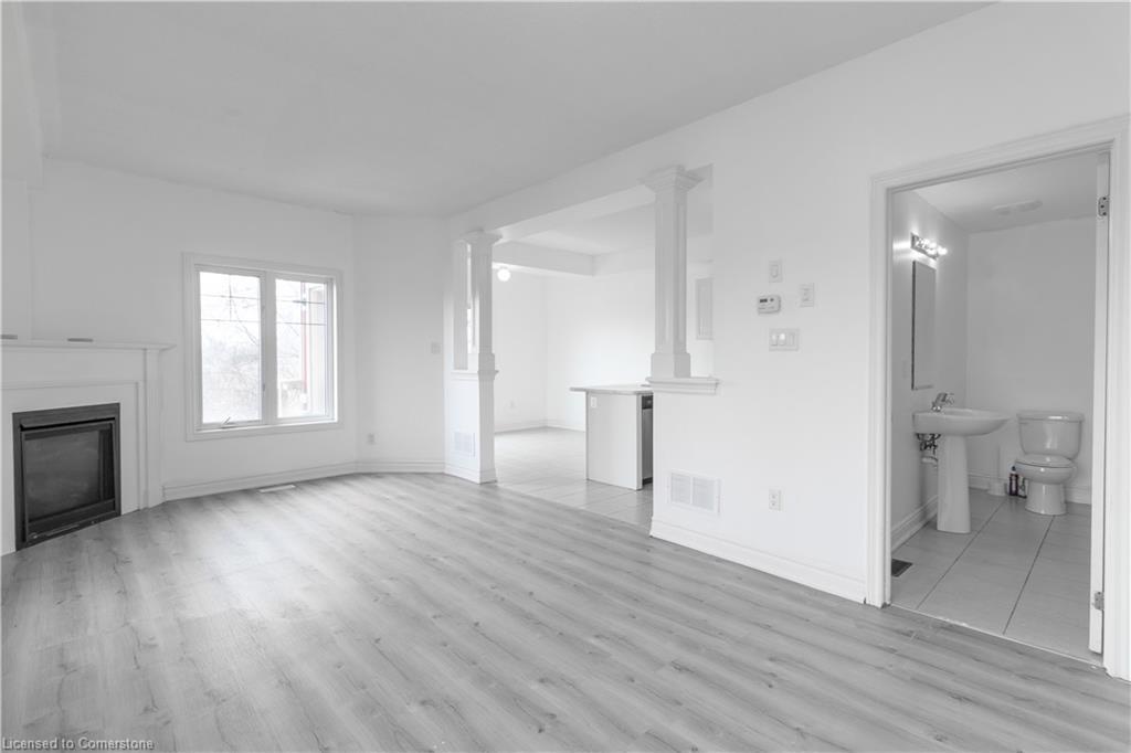 1 Hughes Street, Collingwood, ON - Indoor With Fireplace