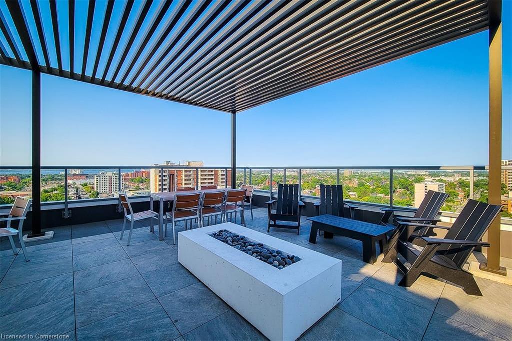 1119-212 King William Street, Hamilton, ON - Outdoor With Deck Patio Veranda With View With Exterior