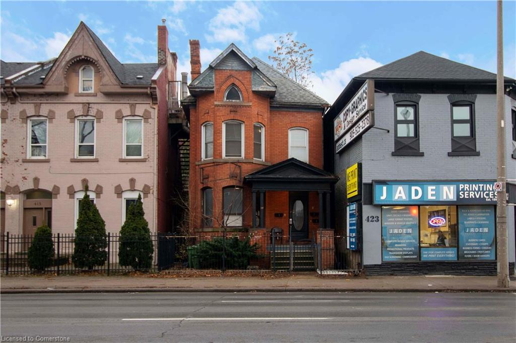 417 King Street W, Hamilton, ON - Outdoor With Facade
